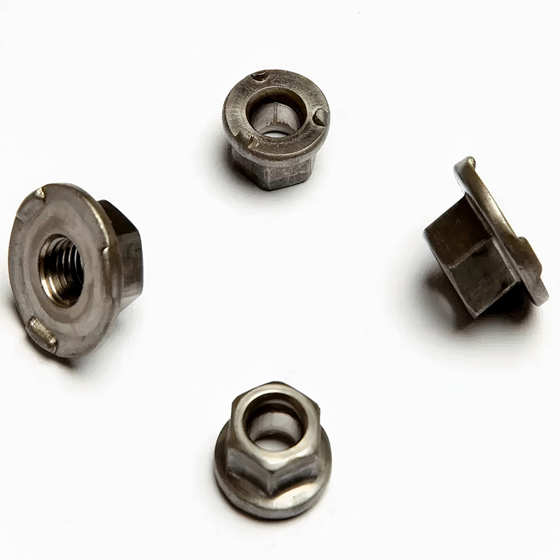 Flange کے ساتھ 6 پروجیکشن ہیکس ویلڈ نٹ
