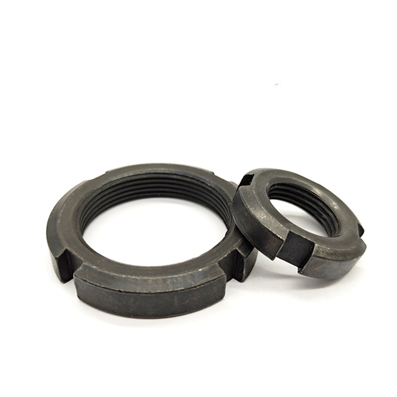 ڈبل محفوظ سلاٹڈ لاکنگ راؤنڈ نٹ