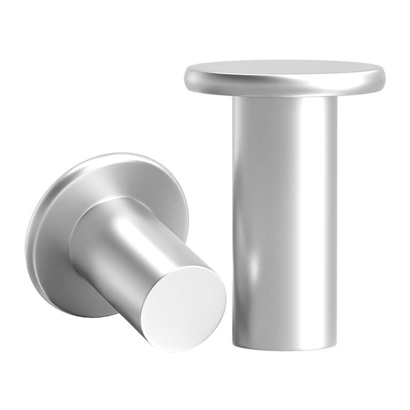 فلیٹ سر کے rivets