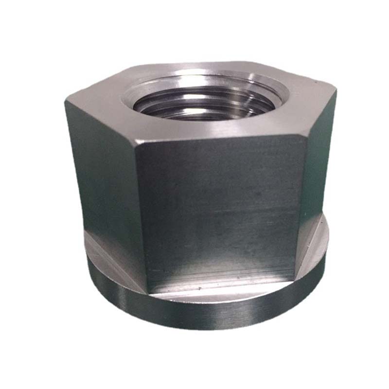 اونچائی 1.5D کے ساتھ مسدس کالر نٹ