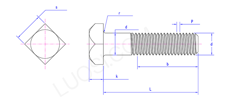 Time Tested Square Head Bolt