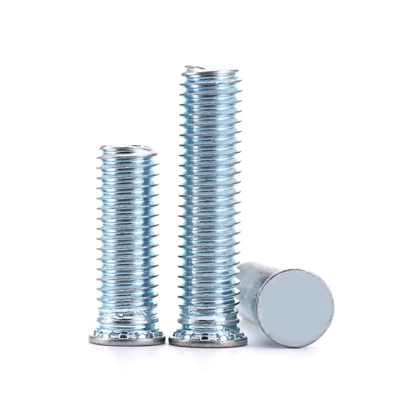 زنک چڑھایا دباؤ پریس ریویٹنگ سکرو